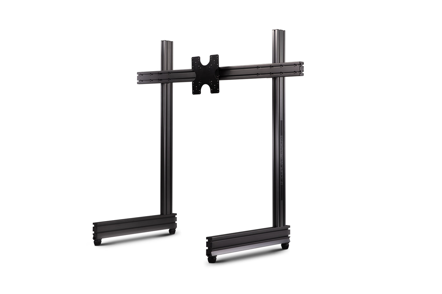 Elite Freestanding Single Monitor Stand Carbon Grey
