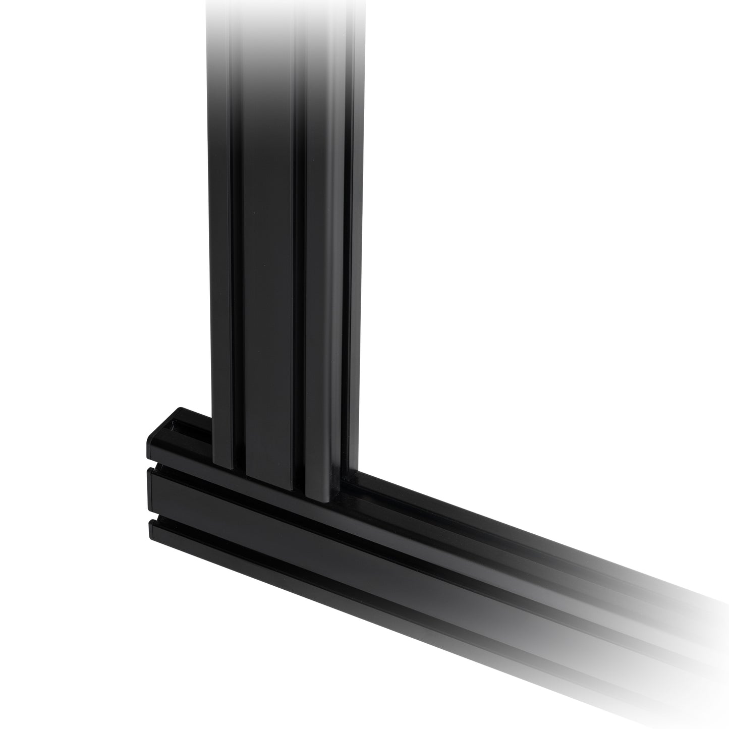 Elite Free Standing Single Monitor Stand - Black Edition