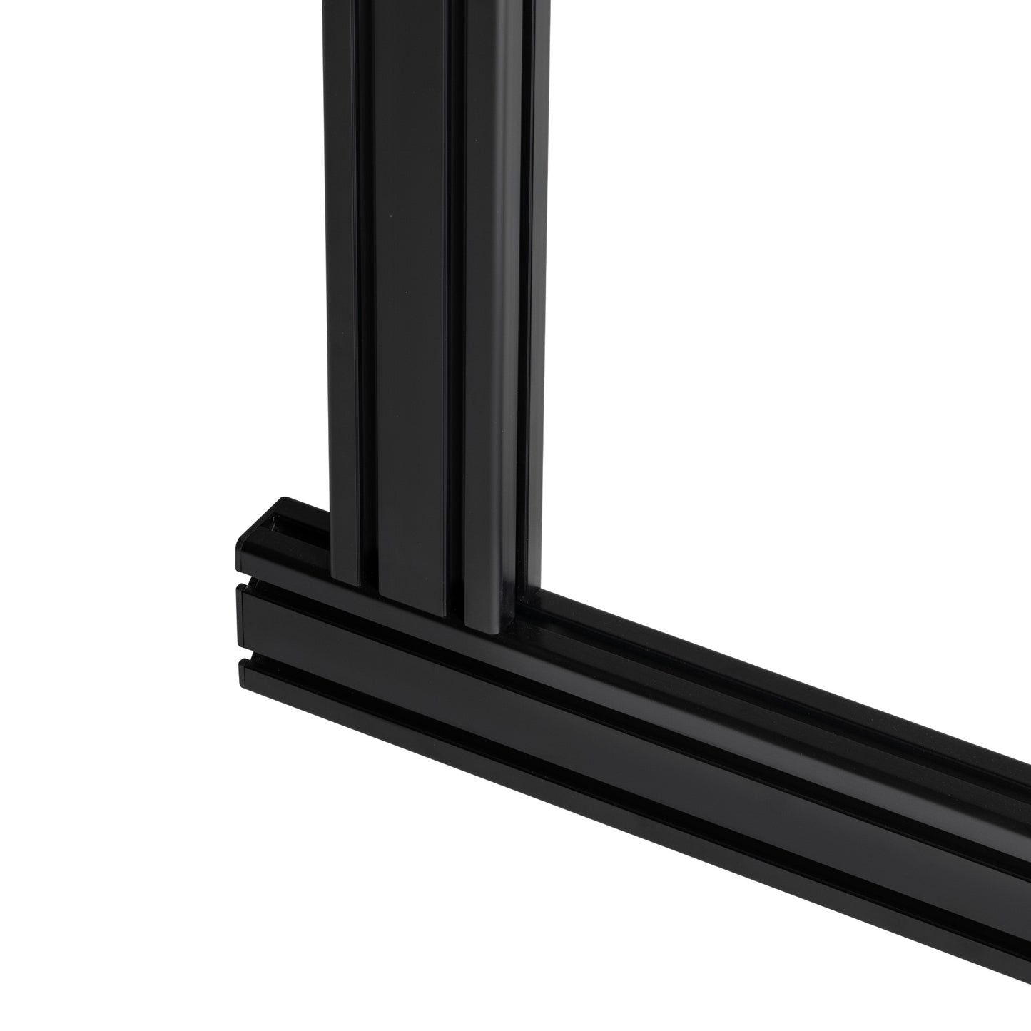 Elite Free Standing Complete Triple Monitor Stand - Black Edition
