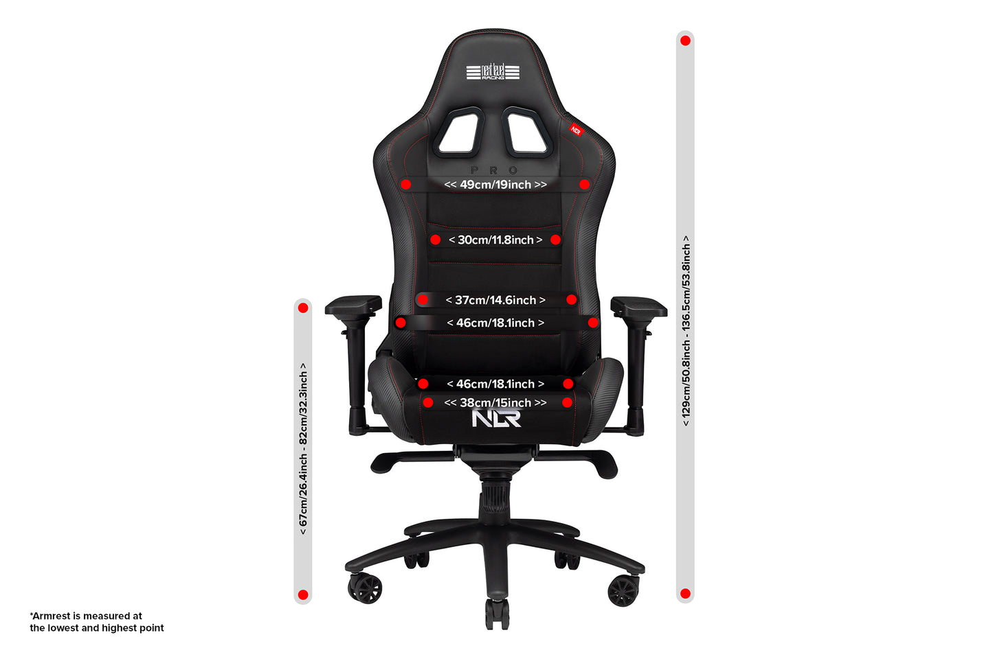 Pro Gaming Chair Leather & Suede Edition