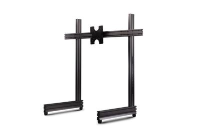 Elite Freestanding Single Monitor Stand Carbon Grey