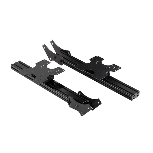 Elite Free Standing Monitor Stand Triple Add on - Black Edition